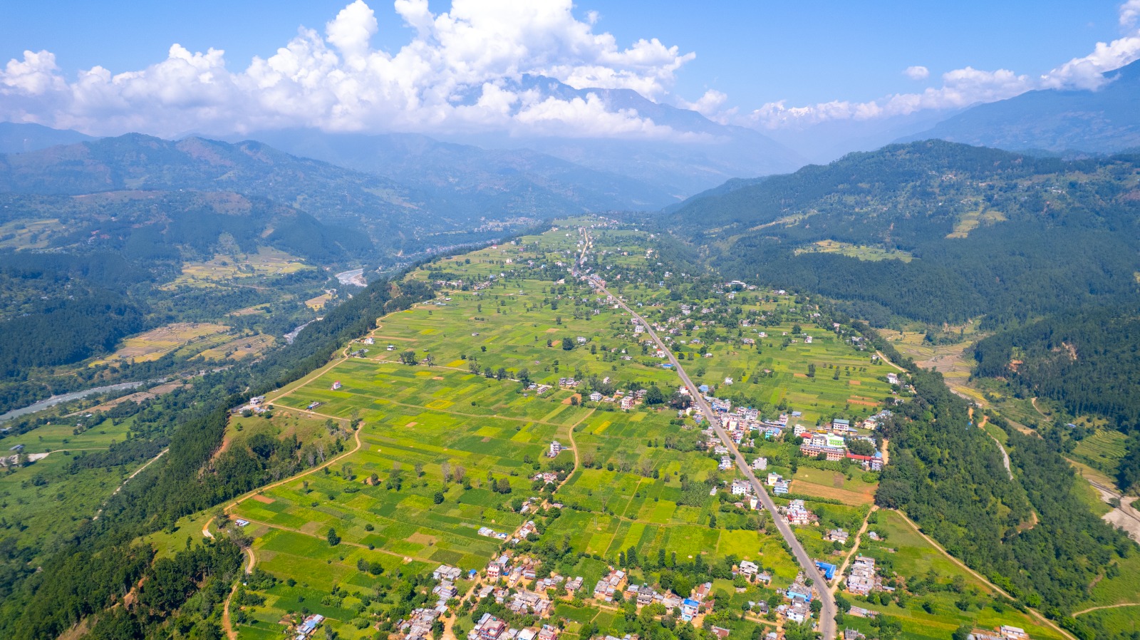 Aerial terrain photography