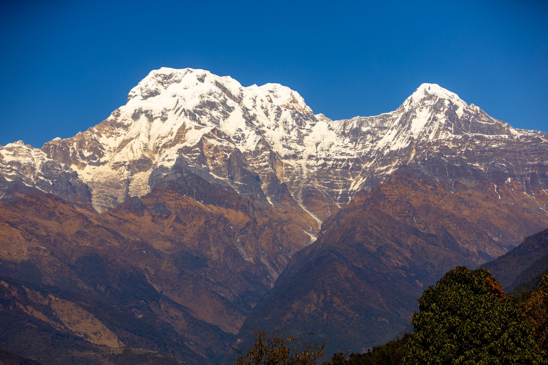 Mountain peaks photography